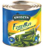 French beans, green beans cut canned 2600g
