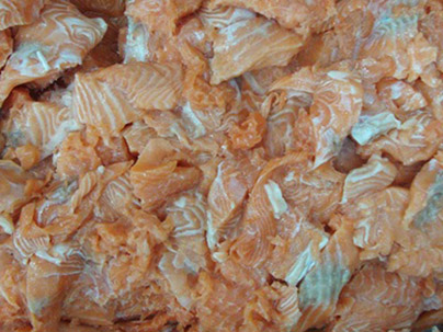 Salmon Bits Pieces Salmo Salar Block 7.5kg - Click Image to Close