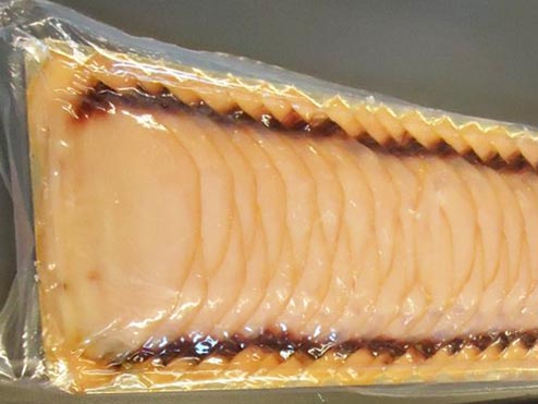 Swordfish fillet Smoked and sliced 1kg vac frozen - Click Image to Close